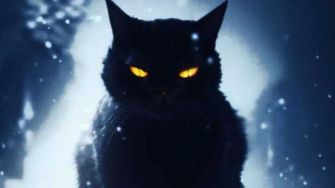 Die Yule-Katze Jólakötturinn.