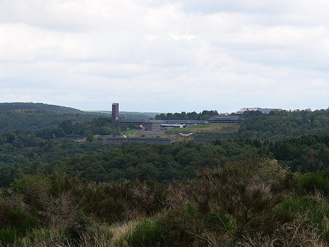 Ehemalige Ordensburg Vogelsang am Urftsee.