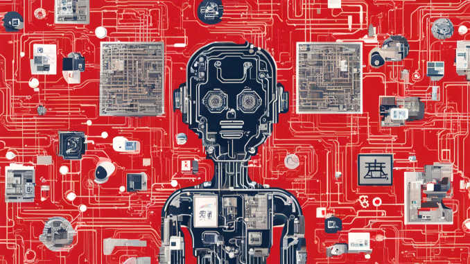 Tongyi Qianwen von Alibaba - eine Symboldarstellung.