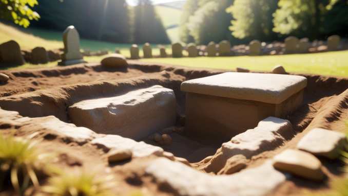 Gräber in Wales entdeckt.