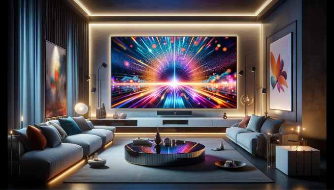 Micro-Led Fernseher.