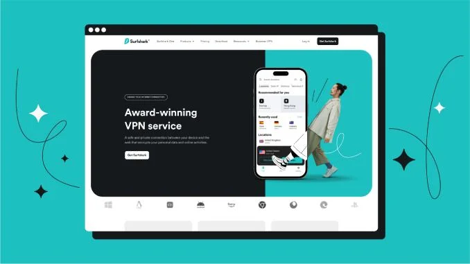 surfshark vpn.