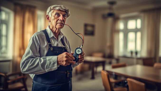 Elektriker mit Humor.