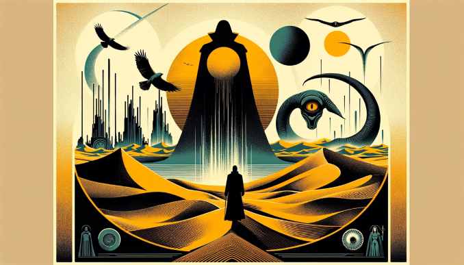 Eine Szene aus Frank Herberts Dune.