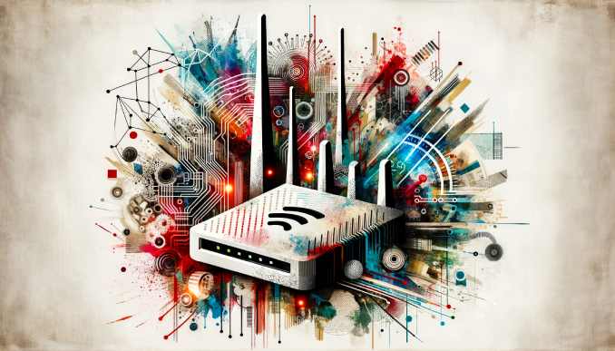 Eine FritzBox mit VPN eingerichtet.