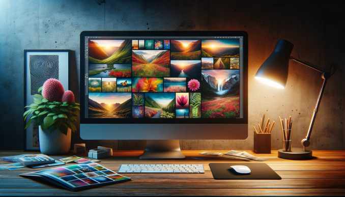 Kostenlose Bilder im Internet finden.