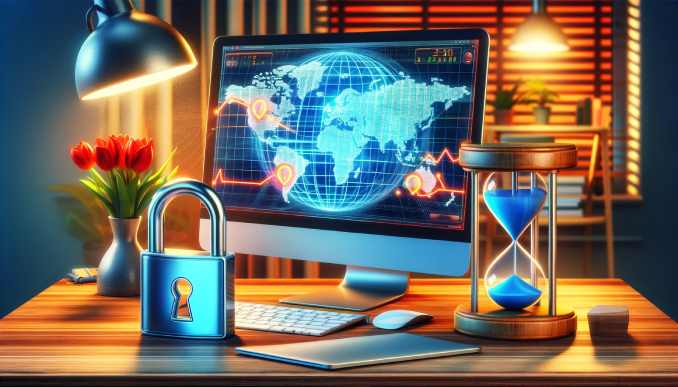 Ein VPN Dienst auf einem Mac.