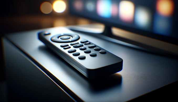 Fernbedienung für Streaming.