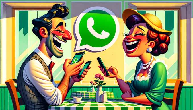 Whatsapp mit neuen Funktionen.