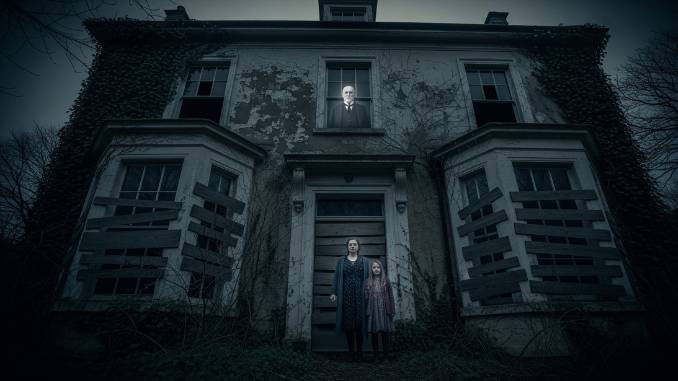 Geisterhaus in Surrey.