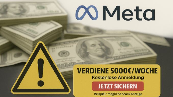 Meta steht unter Verdacht, Milliarden mit betrügerischer Werbung verdient zu haben.