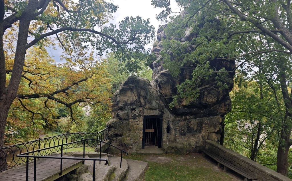 Klusfelsen in Goslar.